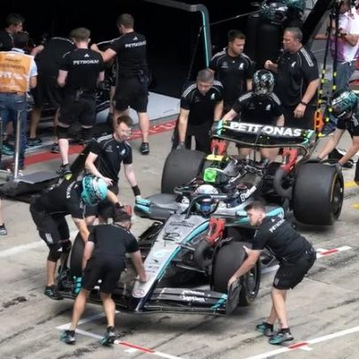 Mercedes F1 encerra patrocínio de banco digital brasileiro