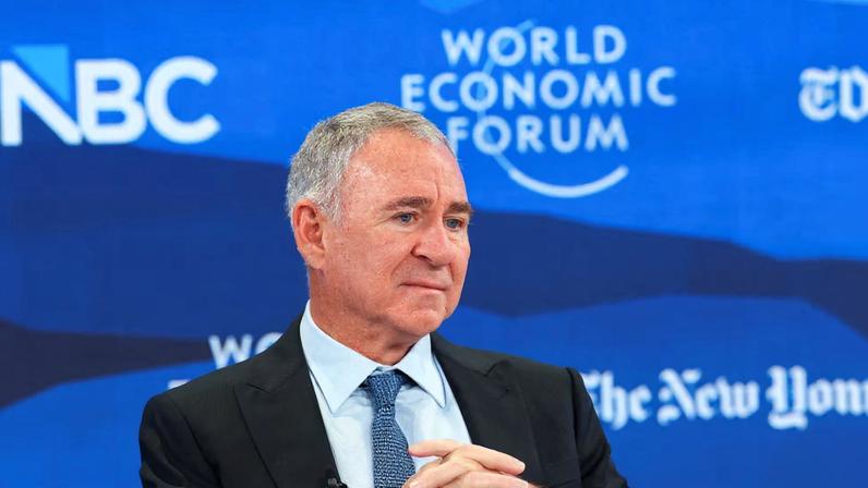 Citadel Founder and CEO Ken Griffin attends the 56th annual World Economic Forum (WEF) meeting in Davos, Switzerland, January 21, 2026. REUTERS/Denis Balibouse