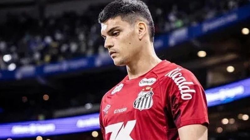 Gabriel Brazão, goleiro do Santos
