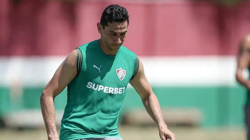 Ganso em treino do Fluminense (Foto: Marcelo Gonçalves/FFC)