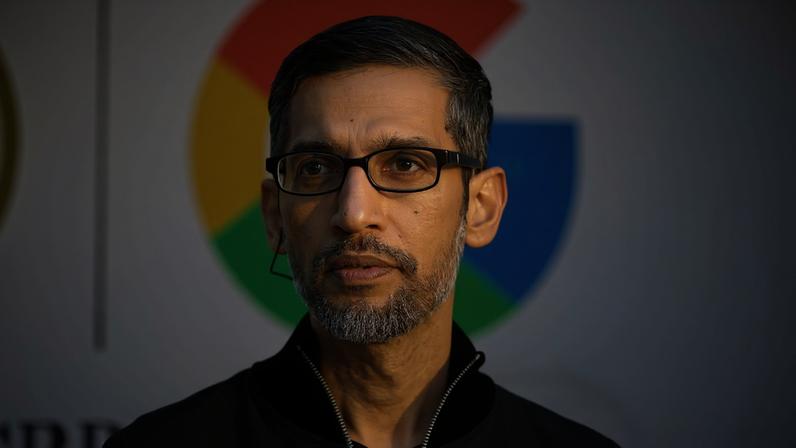 Sundar Pichai: CEO do Google (Christoph Soeder/picture alliance via Getty Images/Getty Images)
