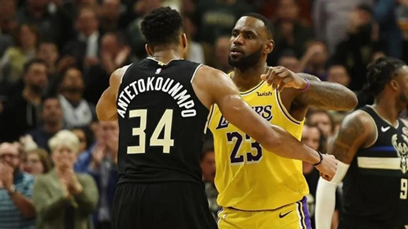 Warriors Antetokounmpo LeBron James