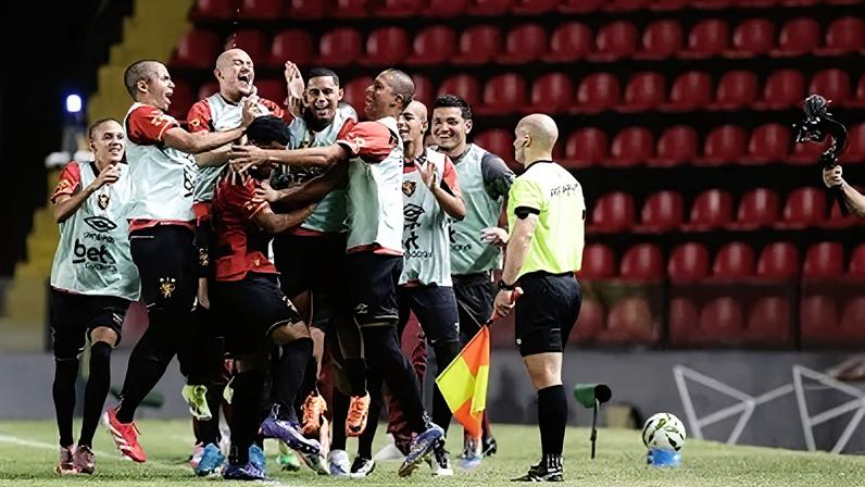 Sport fez um gol "estranho" contra o Retrô