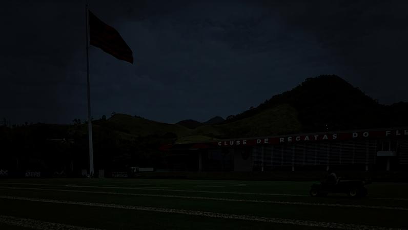 Gramado do CT Ninho do Urubu, do Flamengo, passa por reforma (Foto: Reprodução)