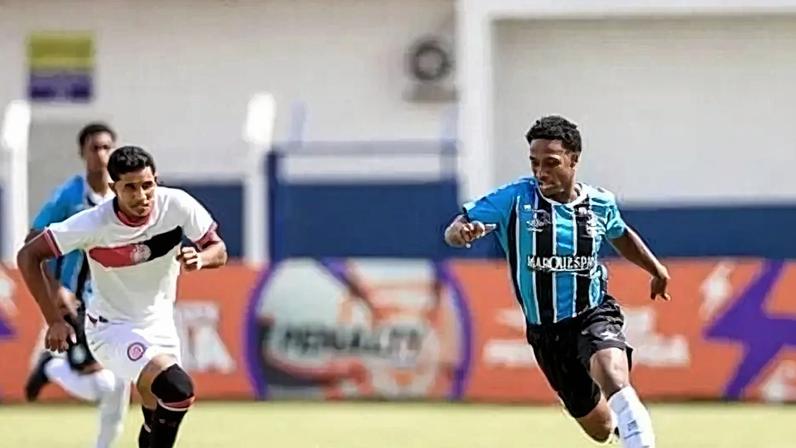 Grêmio x Atlético-BA, pela segunda fase da Copinha 2026. Foto: Lúcia Mundstock/Grêmio FBPA