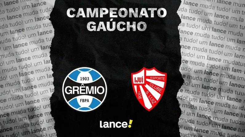 Ficha técnica: Grêmio x São Luiz
