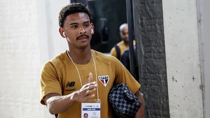 Hugo tem contrato até 2028 (Foto: Rubens Chiri / São Paulo FC)