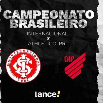 Internacional x Athletico: onde assistir ao vivo, horário e escalações
