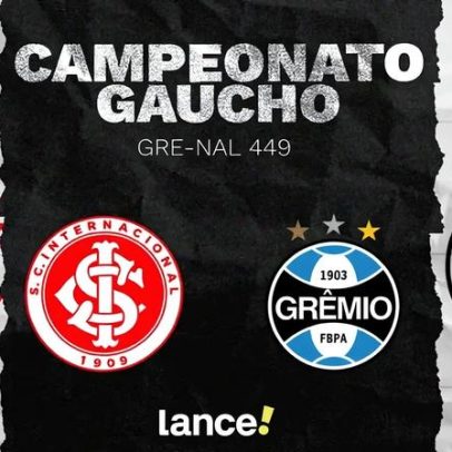 Gre-Nal 449: onde assistir, horário e escalações do Gauchão 2026