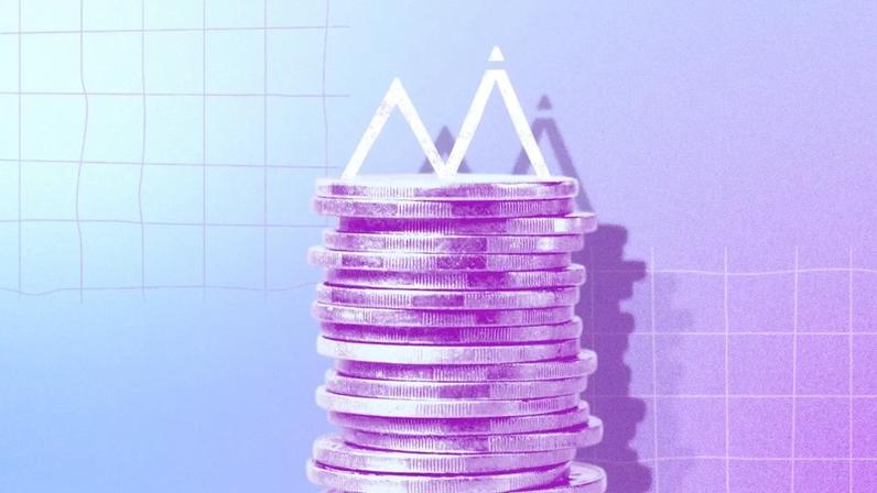 ilustração com moedas e o símbolo do Banco Master sobre elas para ilustrar reportagem sobre o Will Bank