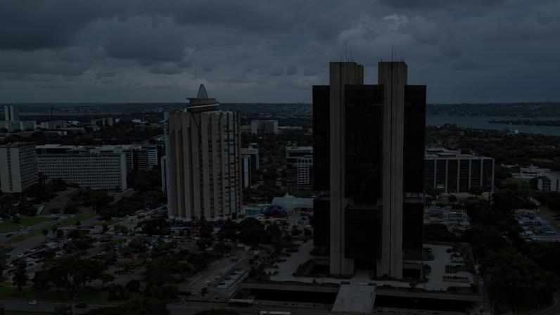 Vista do prédio do Banco Central em Brasília