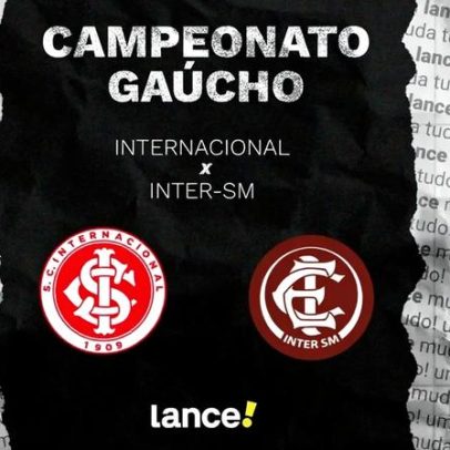 Internacional x Inter-SM: onde assistir ao vivo e horário do Gauchão 2026