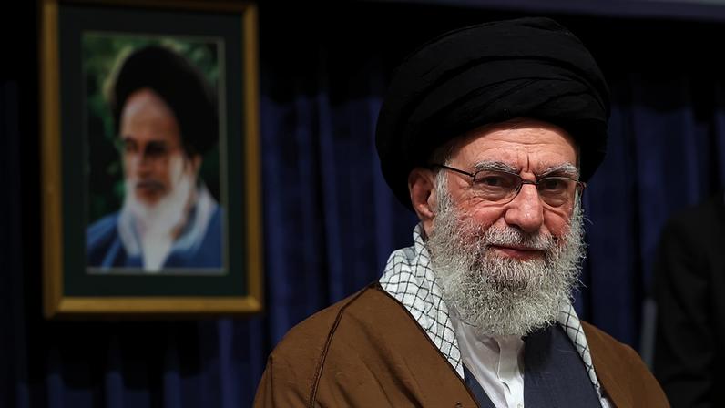 O líder supremo do Irã, o aiatolá Ali Khamenei. Foto: Khamenei.IR/AFP