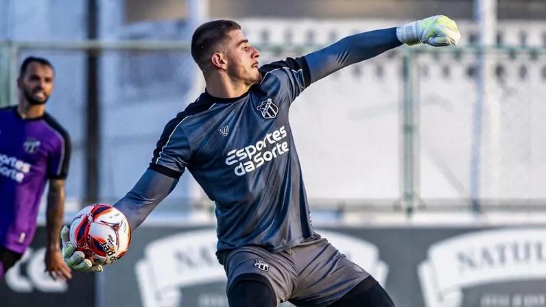 Jorge é o novo goleiro do Ceará (Foto: Felipe Santos/Ceará SC)