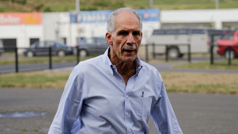 Nasry Asfura is seen in Tegucigalpa