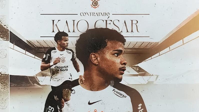 Kaio César é o novo reforço do Corinthians