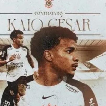Corinthians anuncia Kaio César e possibilidade de estreia na Supercopa