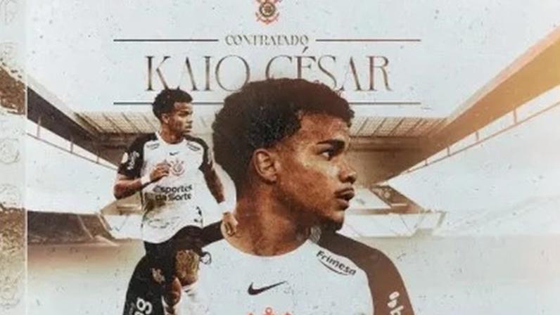 Kaio César é o novo reforço do Corinthians