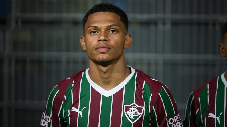 Kelwin em campo pelo Fluminense na Copinha (Foto: Leonardo Brasil/FFC)