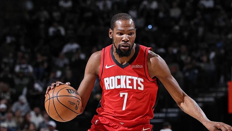 Durant brilha e Rockets vencem Timberwolves