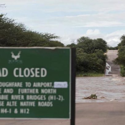 Parque Nacional Kruger fecha na África do Sul após fortes inundações