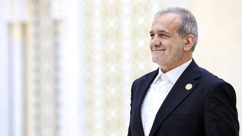 Iranian President Masoud Pezeshkian attends international forum in Ashgabat
