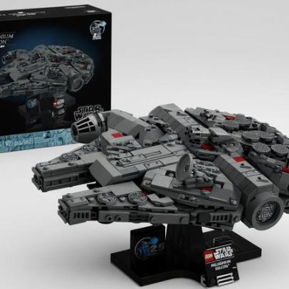 Millennium Falcon da LEGO Star Wars volta a queda na liquidação da Amazon