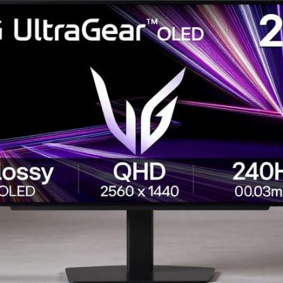Monitor LG OLED 27 para games tem 41% de desconto e 0,03 ms de resposta