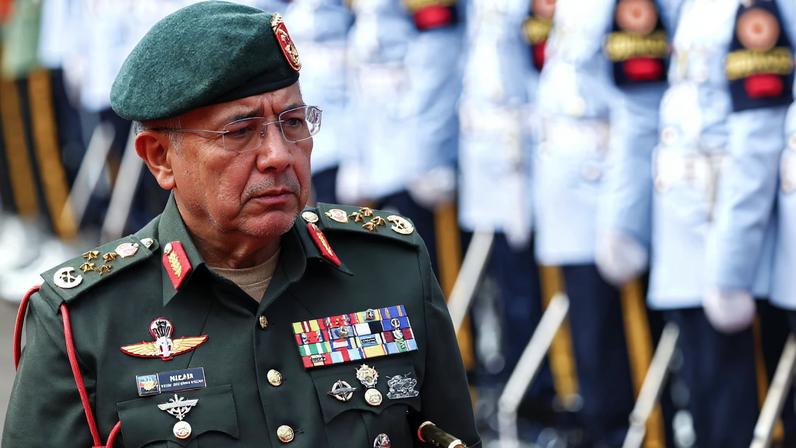 Malaysian Chief of Defence Force General Mohd Nizam Jaffar in Jakarta
