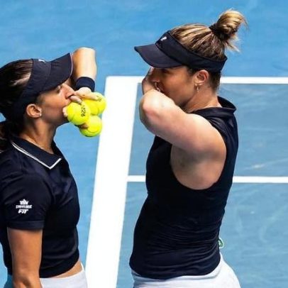 Stefani e Dabrowski são eliminadas nas semifinais
