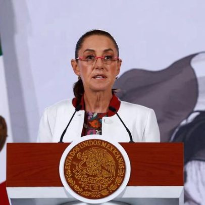 Sheinbaum rejeita novamente intervenção dos EUA na Venezuela