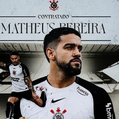 Corinthians anuncia retorno do meio-campista Matheus Pereira