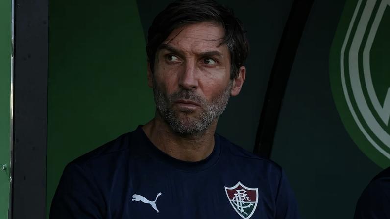 Maxi Cuberas, treinador do Fluminense contra o Boavista (Foto: Marcelo Gonçalve/FFC)