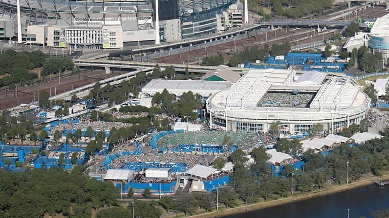 Melbourne Park (Foto: Anne Beaumont/ Creative Commons)