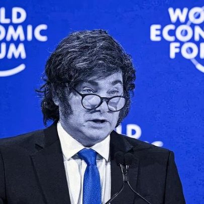 Milei diz em Davos que EUA serão farol para o Ocidente