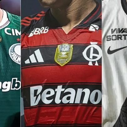 Ranking de fornecedoras de uniformes no Brasileirão tem nova liderança