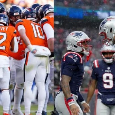 Broncos e Patriots reacendem rivalidade na NFL após uma década