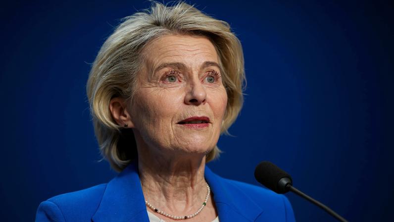 UE propõe rapidamente novas sanções contra o Irã, diz von der Leyen