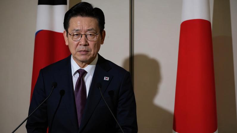 South Korean President Lee Jae Myung speaks during a joint news conference with Japanese Prime Minister Sanae Takaichi (not pictured) after their talk in Nara, western Japan, January 13, 2026. Eugene Hoshiko/Pool via REUTERS
