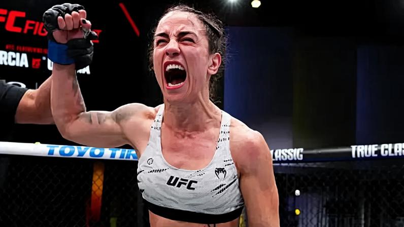 Norma Dumont venceu Ketlen Vieira no card preliminar do UFC Vegas 110 (Foto: Chris Unger / Zuffa LLC / UFC)