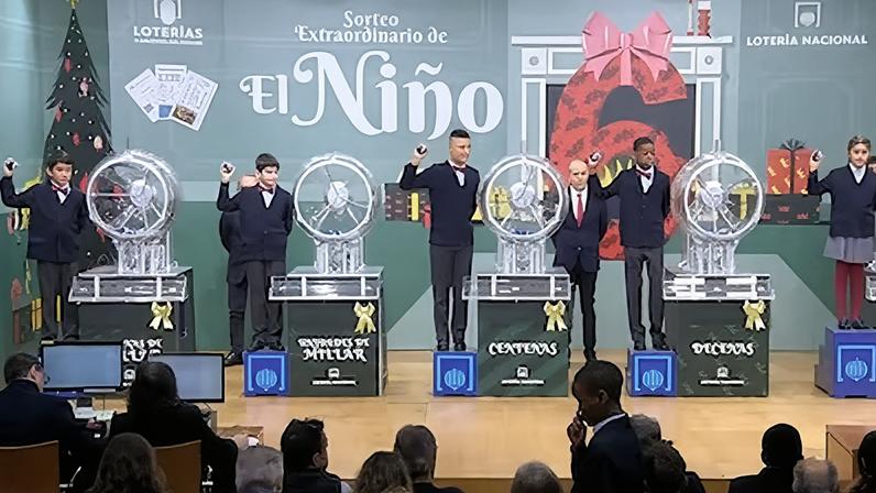 Primer premio de la Lotería del Niño: 06703.