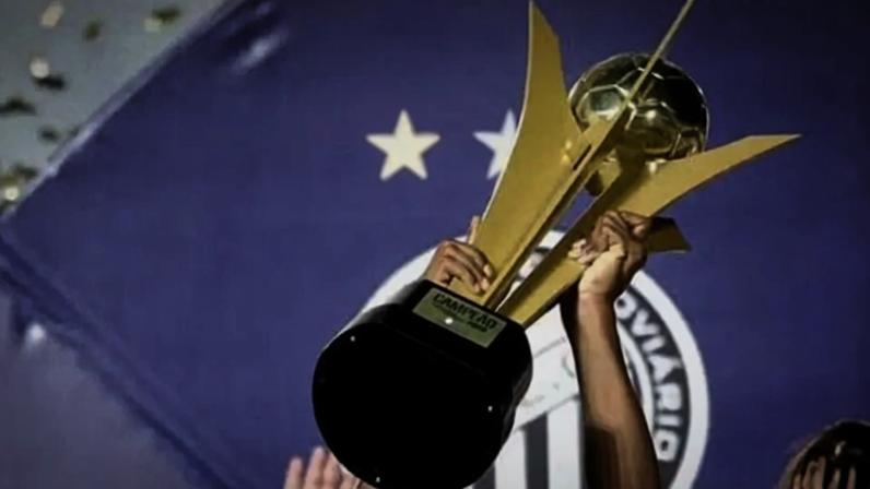 Troféu do Campeonato Paranaense de 2025. Foto: André Jonsson/OFEC