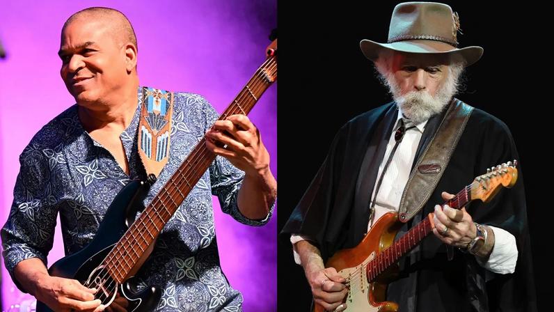 Oteil Burbridge and Bob Weir