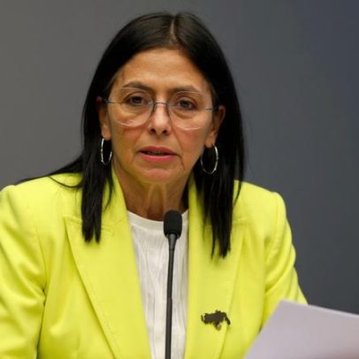 Delcy Rodríguez toma posse como presidente interino da Venezuela