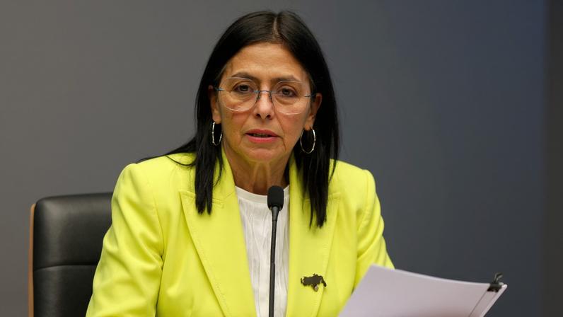 Delcy Rodríguez toma posse como presidente interino da Venezuela
