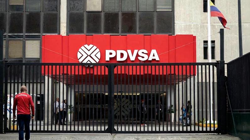 A sede da PDVSA, em Caracas. Foto: Miguel Zambrano/AFP