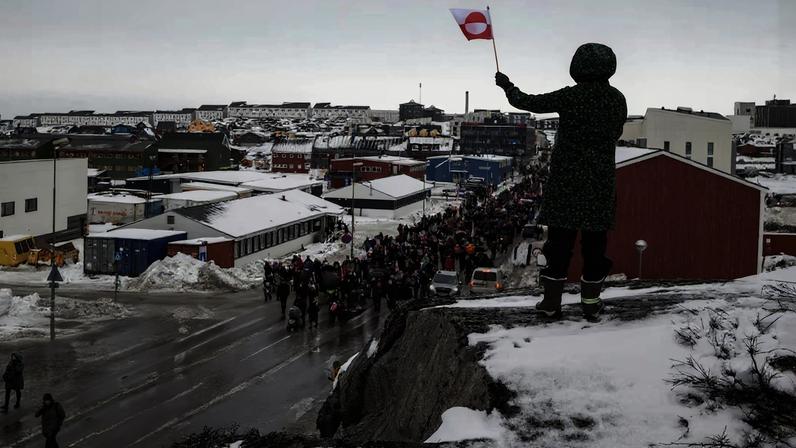 Protesters rally in Greenland against Trump annexation threat