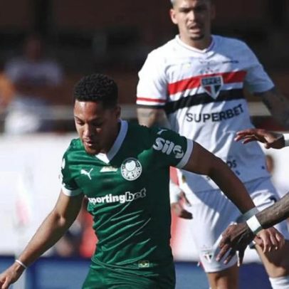 Palmeiras x São Paulo: onde assistir, horário e escalações hoje