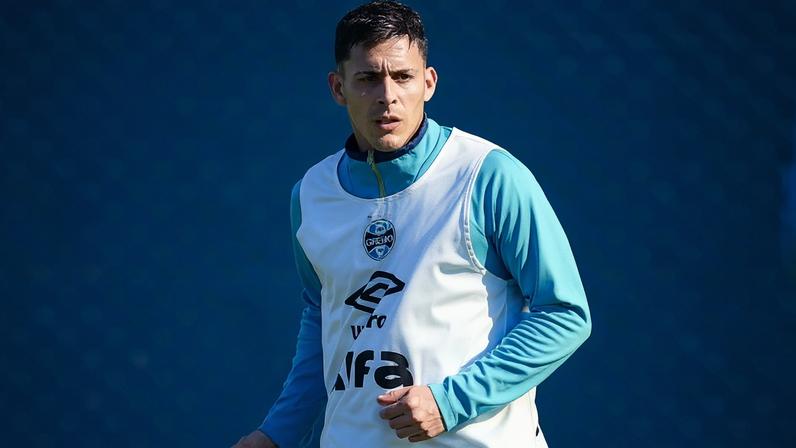 Pavón tem 81 jogos pelo Grêmio desde 2024. Foto: Lucas Uebel/Grêmio FBPA