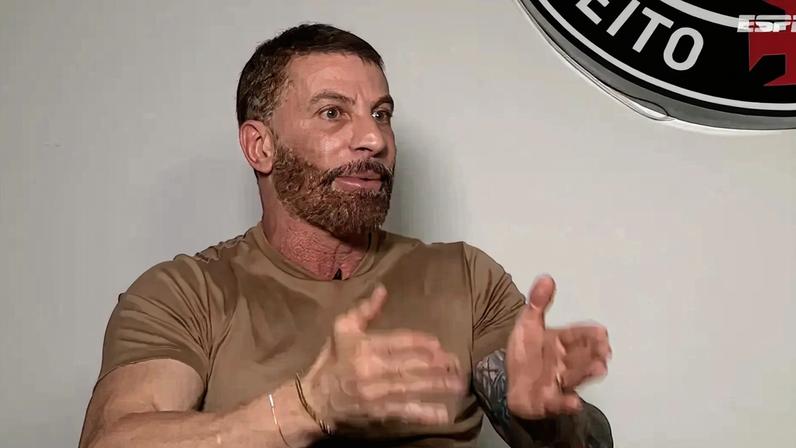 Pedrinho em durante a entrevista com a ESPN (Foto: Reprodução/ESPN)